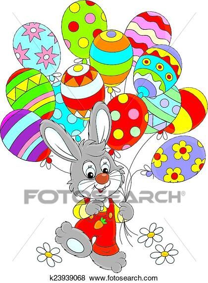 Easter Clip Art, Adult Easter, Easter Messages, Easter Prints, Easter Images, Easter Clipart, Gift Box Template, Bunny Crafts, Colourful Balloons