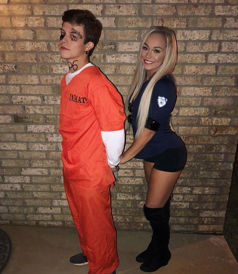 Kendall Billstone on Instagram: “anything you say can and will be held against you” Prison Pictures, Inmate Costume, Prisoner Costume, Cop Uniform, Police Women, Halloween Inspo, Costumes Ideas, Halloween 2024, Breakup Quotes