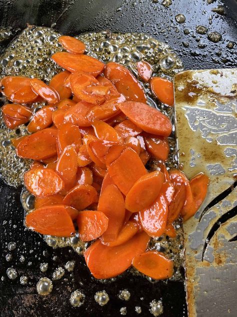 Blackstone Glazed Carrots Carrots On Blackstone Griddle, Carrots On Blackstone, Hibachi Sweet Carrots Recipe, Blackstone Carrots, Blackstone Vegetables, Best Griddle, Hibachi Recipes, Glazed Carrots Recipe, Vegetable Side Dishes Healthy