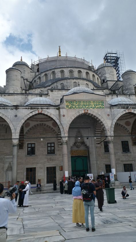 Turkish Mosque, Taj Mahal, Istanbul, Street View, Building, Travel