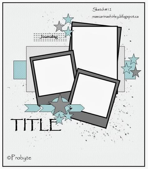 layout sketch #12 Layout Sketch, Scrapbooking Templates, Kiwi Lane Designs, Scrapbook Design, Scrapbook Pictures, Picture Layouts, Scrapbook Layout Sketches, Album Scrapbook, Scrapbook Templates