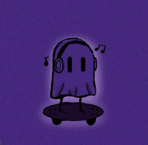 Doodle Ghost, Horror Prints, Ghost Drawing, Ghost Cartoon, Cat Icon, Pretty Drawings, Cool Wallpapers Cartoon, Cool Wallpapers Art, Fantasy Aesthetic