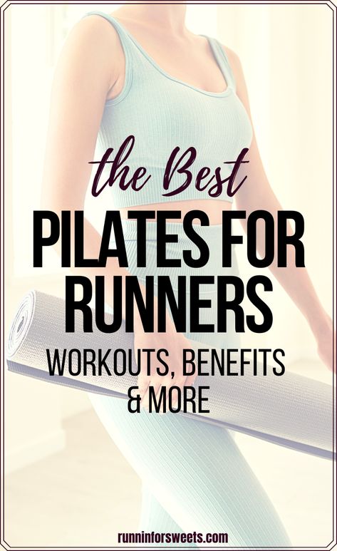 How to Combine Pilates and Running + 5 Amazing Workouts – Runnin’ for Sweets How To Improve Running, Running Workout Plan, Cross Training For Runners, Home Weight Workout, Arm Workout For Beginners, Running Schedule, Running Together, Full Body Strength Workout, Runners Workout