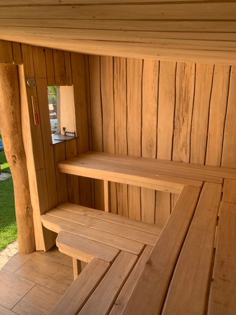 Russian Sauna Banya, Sauna Architecture, Russian Sauna, Monopitch Roof, Sauna Hot Tub, Bathroom Sauna, Sauna Ideas, Sweat Lodge, Sauna Benefits