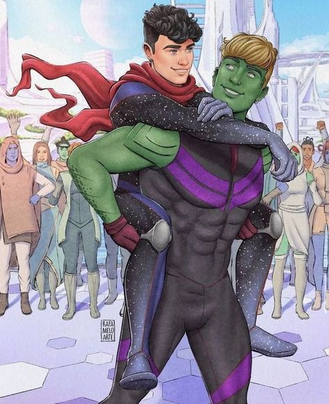 Wiccan And Hulkling, Marvel Wiccan, Wiccan Marvel, Marvel Young Avengers, Avengers Alliance, Anime Vs Cartoon, Scarlet Witch Marvel, Young Avengers, Marvel Fan Art