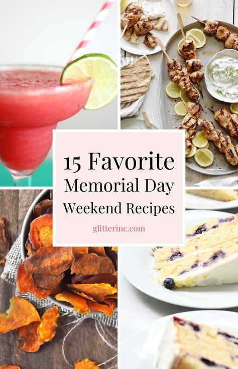 Create the ultimate Memorial Day menu with our top ideas for barbecue recipes and sides. Whether you're planning a party, picnic, or cookout, our easy, healthy, and best recipes are perfect for a crowd. From vegetarian options to classic BBQ delights like corn, these simple dishes are designed to make your weekend gathering a hit. Enjoy the summer with delicious food that's easy to prepare and sure to please everyone! Bbq Dinner Party, Memorial Day Foods, Weekend Recipes, Picnic Menu, Summer Party Ideas, Simple Dishes, Kid Approved Meals, Bbq Menu, Bbq Dinner