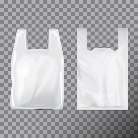 Set of disposable plastic bag package. ... | Premium Vector #Freepik #vector #background #template #packaging #shop Plastic Bag Design, Package Illustration, Plastic Food Packaging, Plastic Bag Packaging, Ice Cream Packaging, Gift Containers, Paper Pouch, Vacuum Packaging, Sachet Bags