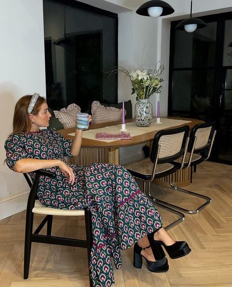 Another Sunday on Instagram: "@rebeccaferrazwyatt relaxing in style. ⁠ ⁠ 🔍️ Poplin Midi Smock Dress⁠ ⁠ Available in sizes 6-22! ⁠ ⁠ #AnotherSunday #SundayClub" Fancy Christmas Party, Holiday Outfit Inspo, Midi Smock Dress, Christmas Party Invite, Fancy Christmas, Day Club, Youre The One, Holiday Outfit, Christmas Party Invitations