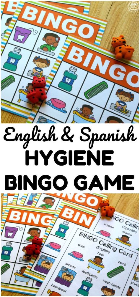 Personal Hygiene Preschool Activities, Health And Hygiene Activities For Kids, Hygiene Activities, Bingo Games For Kids, Bingo For Kids, Printable Lesson Plans, Fall Preschool Activities, Fall Preschool, Christmas Math