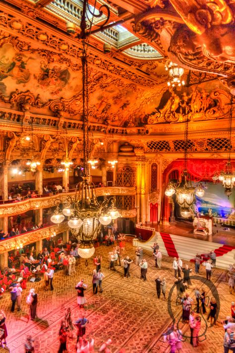 Blackpool Tower Ballroom - We danced in this ballroom! Blackpool Tower Ballroom, Blackpool Aesthetic, Blackpool Ballroom, Victorian Ballroom, Writing Lifestyle, Urban Places, Blackpool Uk, Dancing Ballroom, Blackpool Tower