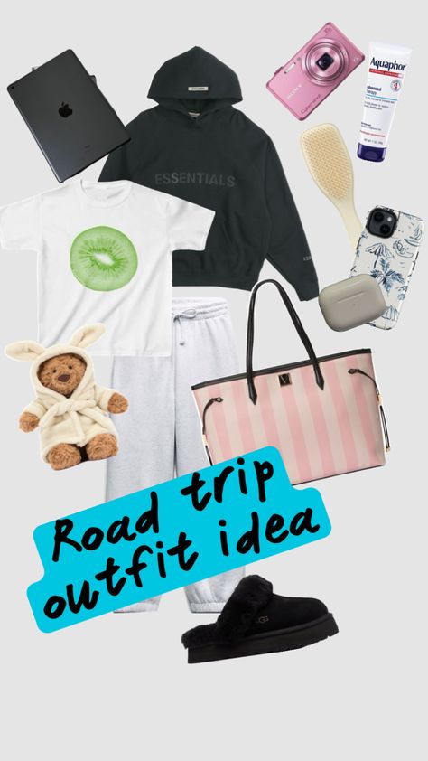 #roadtrip #car #hours #comfy #vacation Car Trip Outfit, Roadtrip Outfit, Cozy Car, Road Trip Outfit, Trip Outfit, Car Trip, Trip Outfits, Travel Outfits, Road Trip Fun