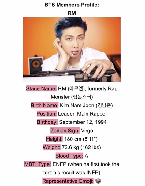 Kim Namjoon Journal Ideas, Namjoon Bio Ideas, Bts Members Names, Bts Diary, Bts Sketch, Photo Book Cover, Bts Name, Bts Journal, Korean Words Learning