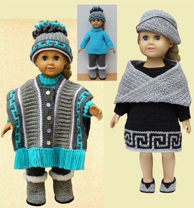 Season Costumes, Stuffed Dolls, Stylish Winter Outfits, Crochet Shop, Clothing Diy, Clothes Sewing, Crochet Doll Clothes, American Girl Clothes, Summer Attire