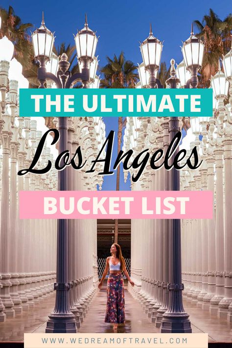 Los Angeles Trip, Los Angeles Bucket List, Los Angeles Itinerary, Summer Bucket List For Teens, Los Angeles Travel Guide, La Summer, Los Angeles Aesthetic, Things To Do In La, Los Angeles Downtown