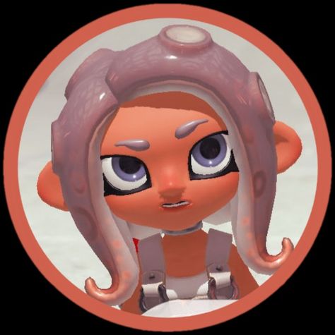 Agent 8 Side Order, Agent 8 Icon, Agent 8 Pfp, Agent 8 Splatoon, Splatoon Agent 8, Octopus Game, Silly Splatoon, Splatoon Idols, Side Orders