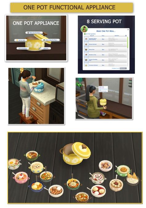 Caramel Flan Recipe, Spiced Apples Recipe, Mac And Cheese Cups, Berry Oatmeal, Caramel Flan, Sims 4 Kitchen, Oktoberfest Food, Creamy Crab, Cc Furniture