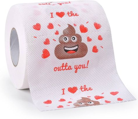 Amazon.com: Valentines Day Gifts for Him/Her, Romantic Novelty Gifts Toilet Paper, Funny Gag Gifts for Adults Men Women Boyfriend Girlfriend, Valentine's Day Decor for Party Supplies Christmas Stocking Stuffers : Health & Household Prank Gifts, Presents For Boyfriend, Valentine's Day Decor, Gag Gifts Funny, Valentines Day Gifts, Unique Valentines, Valentines Gifts For Him, Valentines Day Gifts For Him, Valentines Day Gifts For Her