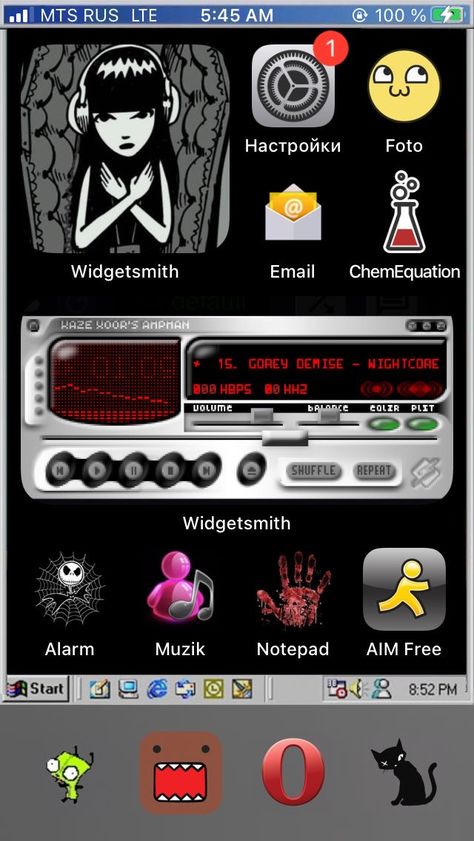 Goth Homescreen Ideas, Alt Phone Layout, Scene Iphone Layout, Y2k Home Screen Ideas, Emo Iphone Layout, Emo Ios Layout, Emo Homescreen Layout, Scene Phone Theme, Goth Iphone Layout