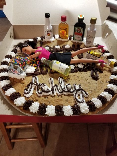 Cookie Cake 22nd Birthday, 21st Cookie Cake Ideas, 21 Birthday Cookie Cake, 21st Birthday Cookie Cake Ideas, 21 Cookie Cake, Cookie Cake 21st Birthday, Bachelorette Cookie Cake, 21st Cookie Cake, 21st Birthday Ideas Cake