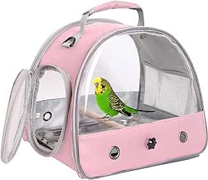 Bird Travel Carrier, Cage Bag, Bird Carrier, Parakeet Bird, Bird Parrot, Pet Backpack, Travel Carrier, Travel Box, Bird Cages