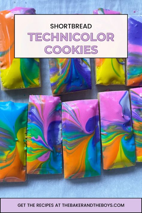 These fun and ultra delicious cookies are so fun to make and taste even better! They come together very quickly and just need to be given several hours to set completely before eating and sharing. Feel free to eat these without the icing (and related setting time)- they’re incredible on their own! Technicolor Cookies, Color Cookies, Colored Cookies, Delicious Cookies, Lemon Extract, Gel Food Coloring, Oranges And Lemons, Decorated Cakes, Christmas Cooking