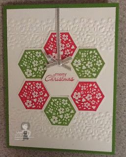 SIX-SIDED SAMPLER PRODUCT CLASS! Hexagon Cards, Stamped Christmas Cards, Handmade Christmas Card, 카드 디자인, Homemade Christmas Cards, Stampin Up Christmas Cards, Crafts Christmas, Diy Christmas Cards, Punch Cards