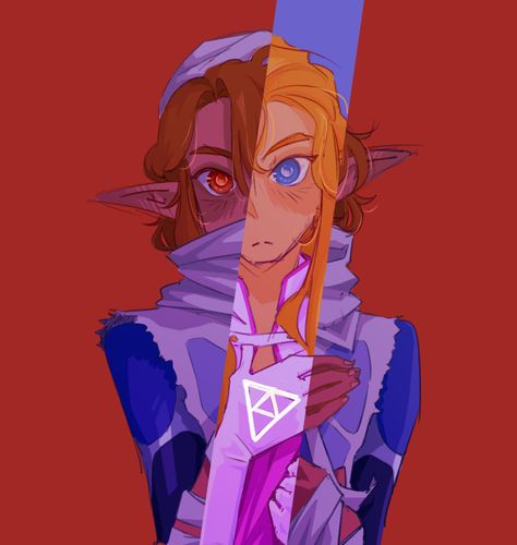 Oot Link, Botw Zelda, Zelda Funny, My Character, Zelda Art, Ocarina Of Time, Twilight Princess, Art Style Inspiration, Breath Of The Wild