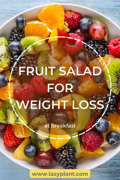 Incorporating a cup of fruit salad into your morning routine can aid in weight loss by regulating your appetite with only 100 calories, while also providing essential vitamins, minerals, fiber, and powerful antioxidants involved in energy metabolism. Additionally, a fruit bowl in the morning can help burn belly fat, improve body mass index, and stimulate the synthesis of satiety hormones. Fruit Salad For Diet, Loss Weight Salads Fat Burning, Morning Fruit Bowl, Diet Bowls, Fats Foods, Cup Of Fruit, Healthy Fats Foods, Berry Fruit Salad, Low Calorie Fruits