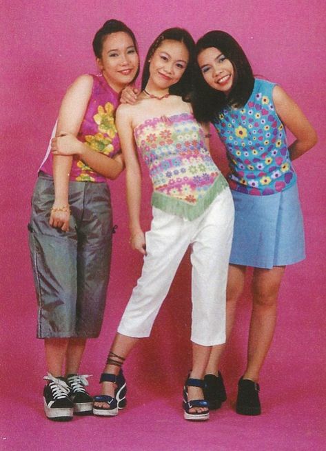 Philippines Fashion, Filipino Fashion, Empire Records, Bubblegum Pop, Retro School, Y2k Girl, Party Fits, 90s Looks, 90s Outfit