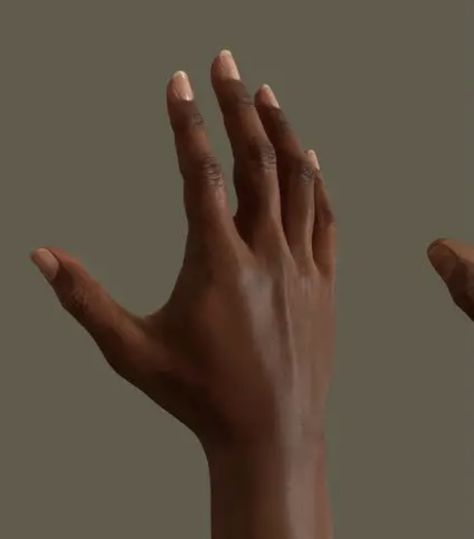 Hand Reference Dark Skin, Black Hand Claims For Dr, Black Hands Reference, Black Hand Claims, Black Woman Hands Aesthetic, Nice Hands Women, Black Hand Reference, Pretty Hands Black, Black Hand Model