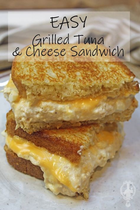 Tuna Grilled Cheese Sandwiches, How To Make A Tuna Melt, Easy Tuna Melt Sandwich, Tuna Grilled Cheese, Tuna Fish Recipes, Tuna Melt Sandwich, Tuna Melt Recipe, What Is Healthy Food, Grill Sandwich