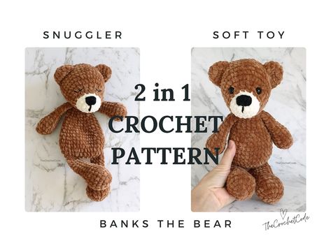 This Patterns & Blueprints item by TheCrochetCodeAU has 21 favorites from Etsy shoppers. Ships from United States. Listed on Jun 13, 2023 Crochet Amigurumi Bear, Crochet Pattern Written, Stuffed Teddy Bear, Pattern Bank, Amigurumi Bear, Crochet Lovey, Shark Pattern, Bear Crochet, Fun Crochet Projects