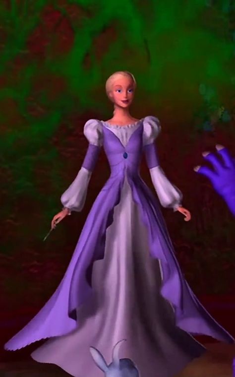 Barbie Movies Dress, Animated Barbie Movie Outfits, Old Barbie Movies Outfits, Barbie Fashion Fairytale Dresses, Barbie Movies Outfits, Barbie Dresses Movie, Barbie Rapunzel Dress, Barbie Movie Dresses, Barbie Purple Dress