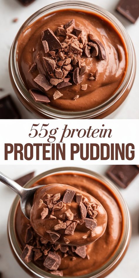 Protein Pudding: High Protein, Low Effort - TheFab20s Liquid Protein Recipes, Snacks Made With Protein Powder, Chocolate Protein Pudding Recipes, Protein Chocolate Milk, Prodough Protein Recipes, Protein Powder Dessert Easy, Protein Powder Recipes Chocolate, Protein Potluck Ideas, Chocolate Protein Desserts