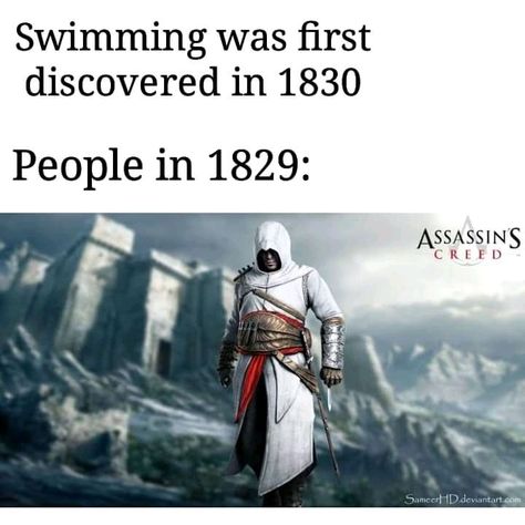 Assasing Creed, Assassins Creed Memes, Assassins Creed 1, Assassin's Creed Ezio, Assassins Creed Funny, Assassins Creed Black Flag, Assassins Creed Artwork, Assassins Creed Game, Creed Game