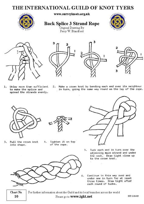 rope knots instructions | ... knot rolling hitch round turn and two half hitches igkt knot charts Splicing Rope, Couture Cuir, Etsy Macrame, Camping Knots, Survival Knots, Knots Guide, Decorative Knots, Nautical Knots, Paracord Knots