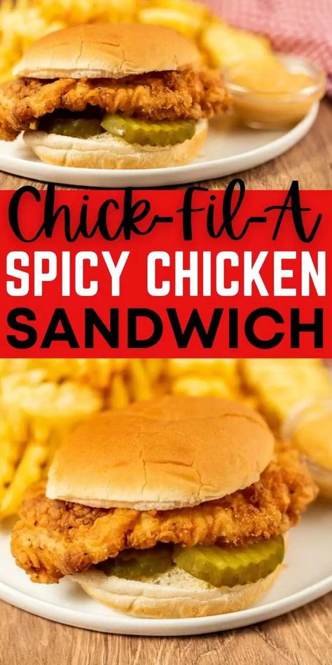 Chick Fil A Spicy Chicken Sandwich Recipe, Chic Fil A Sandwich Recipe, Copycat Chick Fil A Spicy Chicken, Chic Fil A Spicy Chicken Sandwich, Chic Fil A Spicy Chicken Recipe, Spicy Chicken Sandwich Chick Fil A, Spicy Sauce For Chicken Sandwich, Chic Fil A Chicken Salad Recipe, Chick Fil A Spicy Chicken Recipe