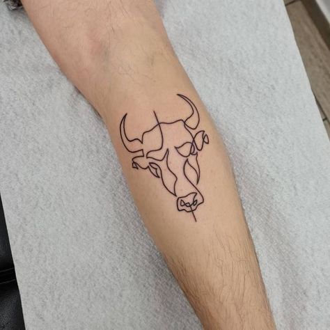 Simple Bull outline Bull Outline, Taurus Symbol Tattoo, Taurus Bull Tattoos, Prison Drawings, Bull Skull Tattoos, Bull Tattoo, Taurus Symbols, Taurus Tattoo, Bull Tattoos