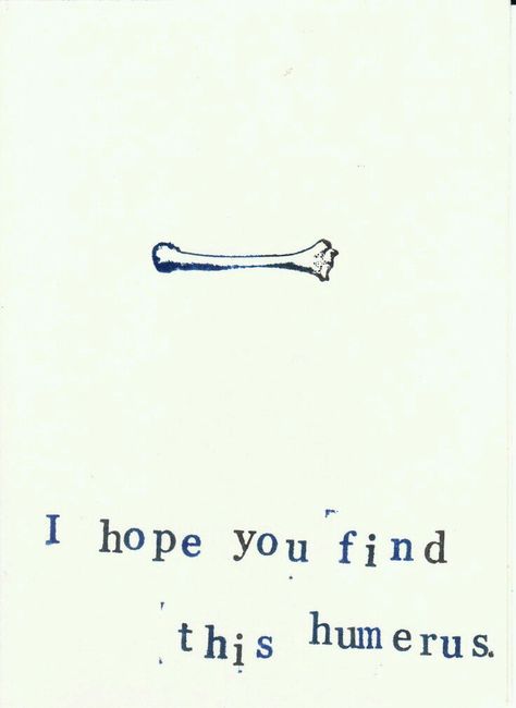 Tibia honest, I'll patella when I find something femur humerus. Medische Humor, Anatomy Science, Medical Jokes, Birthday Puns, Science Puns, Skeleton Anatomy, Male Nurse, Funny Skeleton, Science Jokes