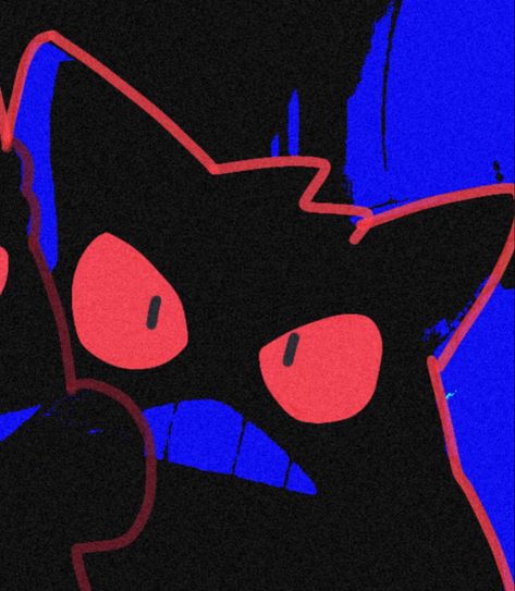 Gengar Pokemon Pfp, Gengar Pfp Aesthetic, Gengar Profile Picture, Gengar Matching Pfp, Pokemon Pfp Matching, Anime Apple Watch Wallpaper, Apple Watch Wallpaper Anime, Matching Pokemon Pfp, Gengar Fanart