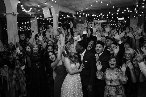 Get everyone on the dance floor by taking a group photo! KC wedding Photographer, Downtown Kansas City Wedding Wedding Decisions, Wedding Dance Floor, Downtown Kansas City, Dance Floor Wedding, Group Dance, Pics Inspo, Kansas City Wedding, On The Dance Floor, Group Photo