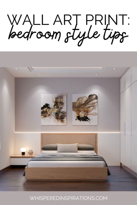 Achieve balance and evoke mood in your bedroom with the right wall art print. Create a cohesive atmosphere that highlights your room. Color Bedroom, Art Placement, Bedroom Colour Palette, Bedroom Style, Bedroom Styles, Bedroom Colors, Wall Color, Style Tips, Hanging Art