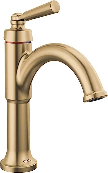 Amazon.com: Delta Champagne Bronze Bathroom Faucet Delta Champagne Bronze Bathroom, Seal Ceramic, Delta Champagne Bronze, Gold Bathroom Faucet, Push Pop, Waterfall Faucet, Single Handle Bathroom Faucet, Single Hole Bathroom Faucet, Widespread Bathroom Faucet