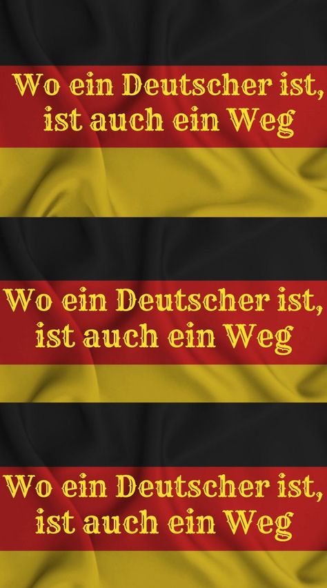 Wo ein Deutscher ist, ist auch ein Weg. Schau in meinen Shop und sei begeistert.