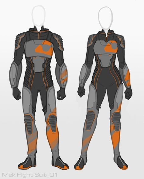 ArtStation - Mekamon Flight Suit Designs Super Hero Costumes Drawings, Cool Superhero Suit Designs, Superhero Suit Ideas, Speedster Suit Designs, Hero Outfit Ideas, Superhero Costume Design, Superhero Suit Design, Rachel Denton, Hero Suit Design