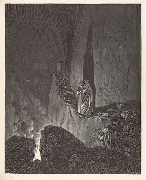 Dante Alighieri | The Vision of Hell (Inferno) | The Metropolitan Museum of Art Gustavo Dore, The Divine Comedy, Woodcut Illustration, Dantes Inferno, The Minotaur, Gustave Dore, Dante Alighieri, Engraving Illustration, Wood Engraving