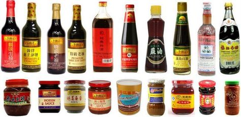 When cooking traditional Chinese food, you'll come across many Chinese sauces and Chinese condiments. Our list include many essential Chinese sauces used in our recipes Asian Ingredients List, Chinese Ingredients, Asian Condiments, Chinese Sauces, Chinese Sauce, Asian Ingredients, Asian Sauces, Traditional Chinese Food, Vegetarian Oyster Sauce