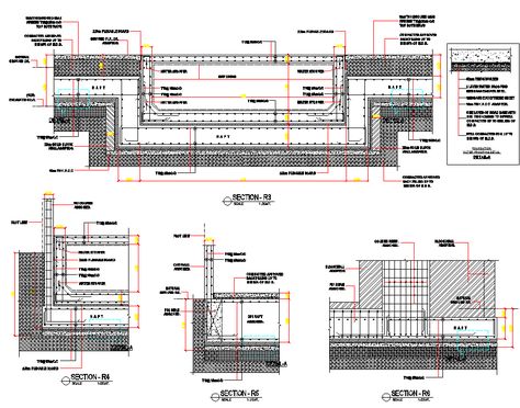 Swimming Pool Construction plan dwg file. find here layout plan, section plan, wall structure plan and much more detailing in autocad format Spa Decor Ideas Estheticians, Swimming Pool Drawing, Spa Decor Ideas, Swimming Pool Plumbing, Pool Design Plans, Swimming Pool Plan, Build Your Own Pool, Section Plan, Pool Drawing