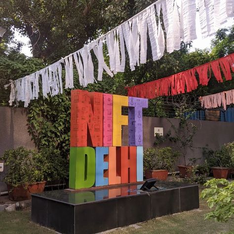 NIFT Delhi? Nift Delhi College, Nift Delhi, Delhi College, Fashion School, Fashion Designing, 2025 Vision, Painting Canvas, School Fashion, Acrylic Painting Canvas