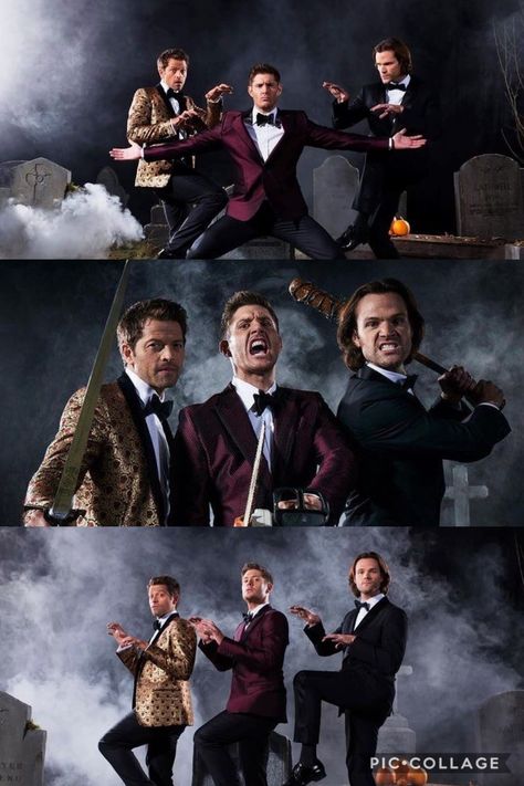 Supernatural Photoshoot, Supernatural Halloween, Sam E Dean Winchester, Medici Masters Of Florence, Funny Photos Of People, Supernatural Actors, Bobby Singer, Supernatural Wallpaper, Supernatural Pictures